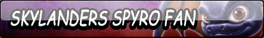 Skylanders Spyro Fan Button (Request) by Kyu-Dan