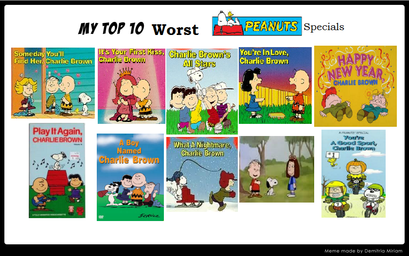 Top 10 Worst Peanuts Specials by steeleaddict on DeviantArt