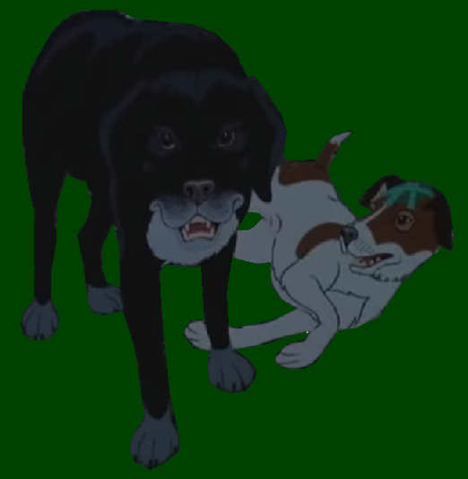 Rowf Plague dogs render - Rowf protects Snitter by steeleaddict on DeviantArt