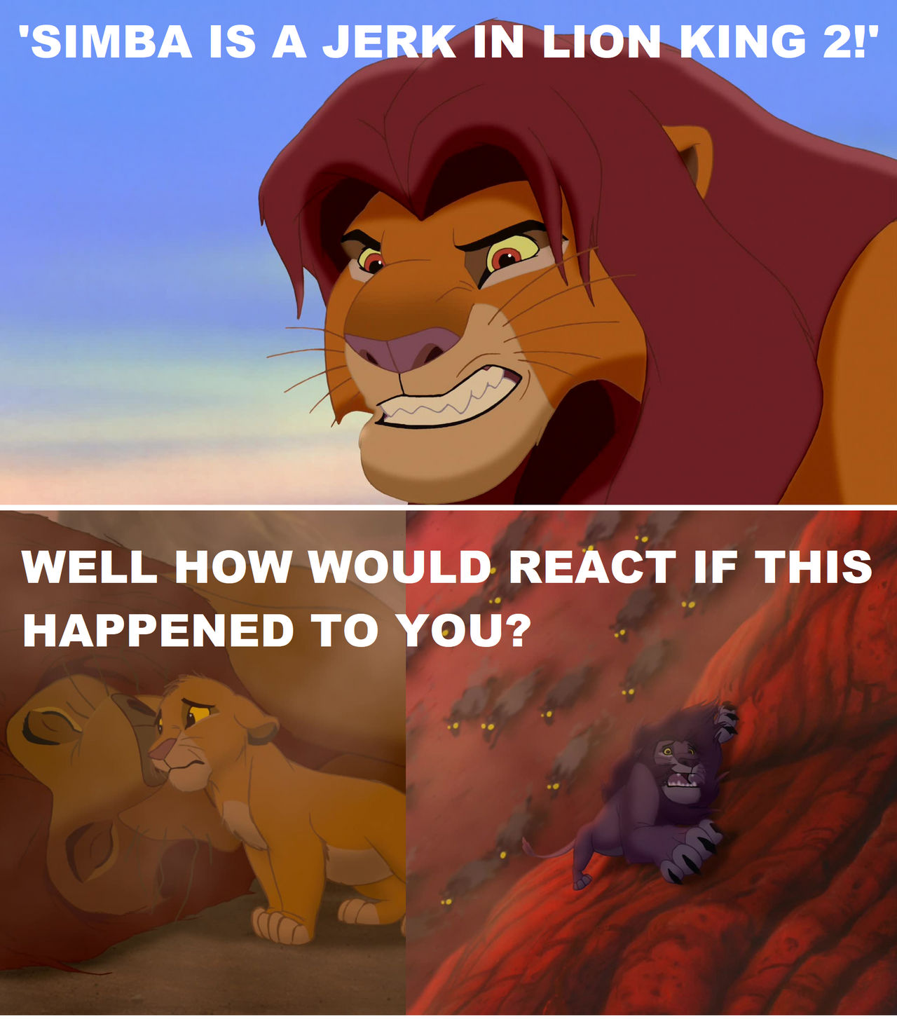 Simba in Lion king 2 is Justified by steeleaddict on DeviantArt