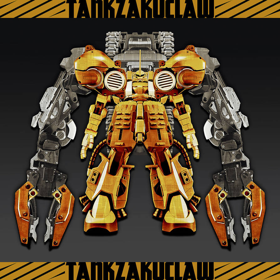 Tankuz tankZAKUCLAW-01a-1000px by UfoTung-3D on DeviantArt