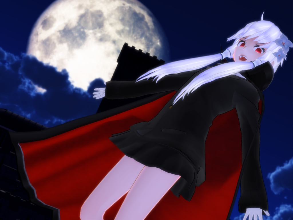 Mmd Vampire Rings MMD Vampire Yukari by KishiP on DeviantArt