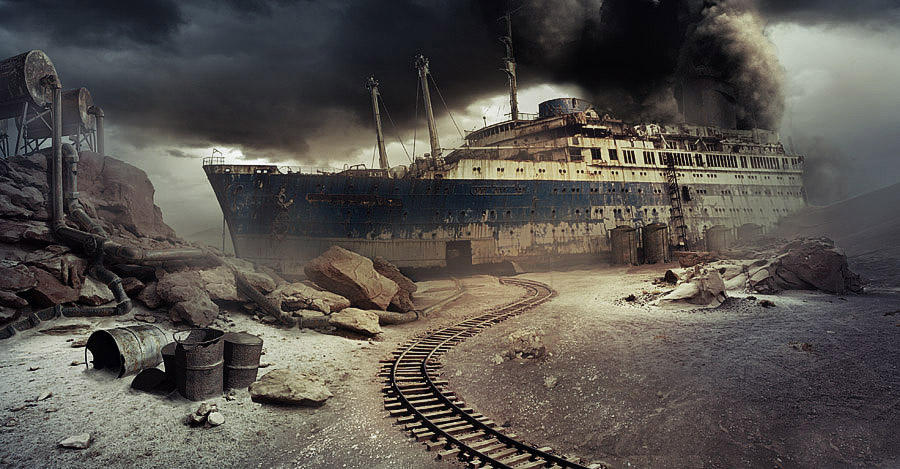 Разрушенная пристань. Корабли апокалипсиса. Разрушенный корабль. Корабли постапокалипсиса. Порт постапокалипсис.