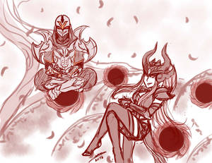 Syndra n Zed