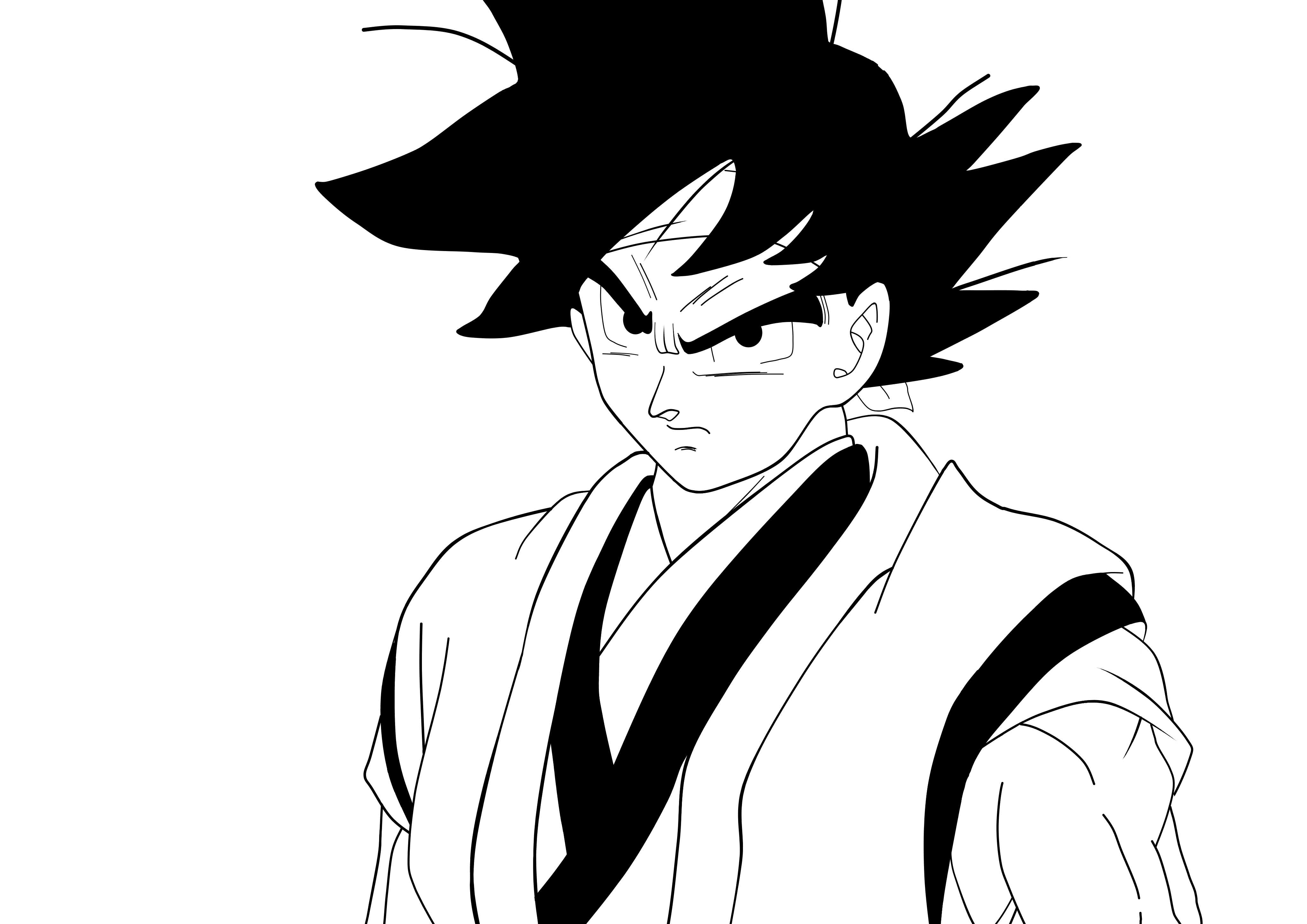 Goku Jr (Kai) Adulto (Traje de combate) by SonGokuJr199 on DeviantArt