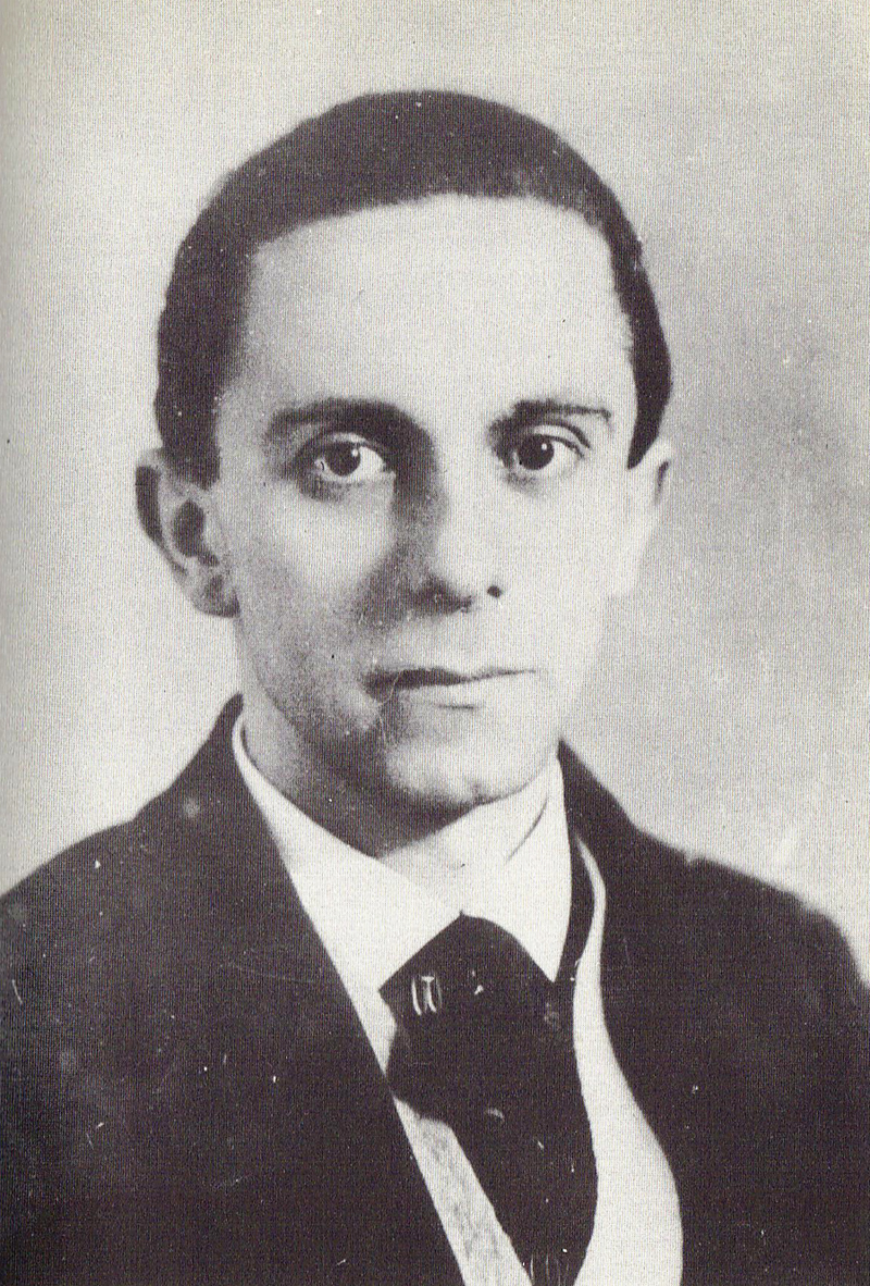 Goebbels The Undergraduate