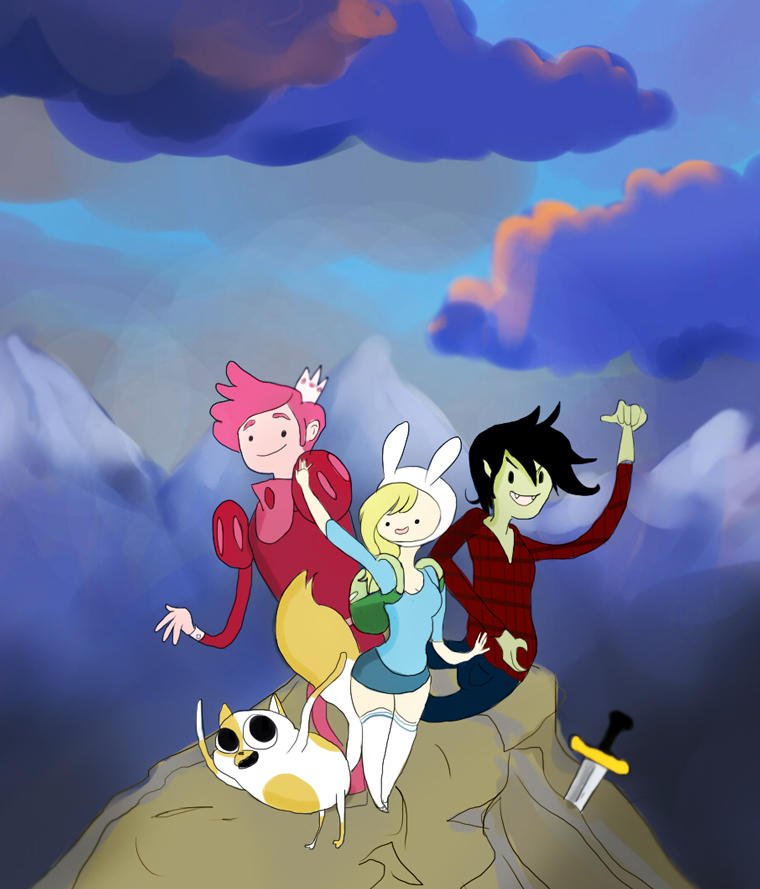Gender Swapped Adventure Time by runXkidXrun on DeviantArt