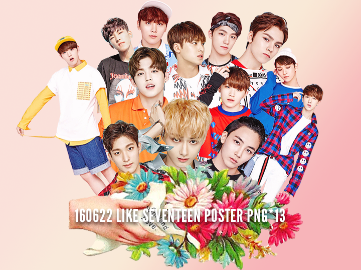 PNG #05 LIKE SEVENTEEN POSTER*13