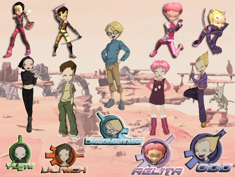 Characters Code Lyoko by infinityenergy on DeviantArt