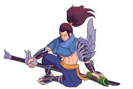 Yasuo from League of Legends - step-by-step link