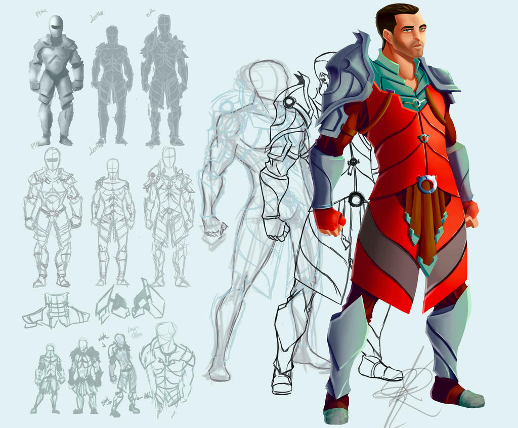 Deviantart Armor Armor design 01 by RoX-Sairon on DeviantArt