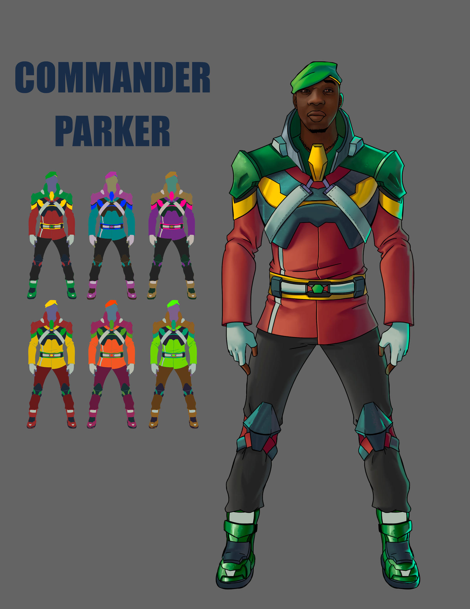 Parker Rox Commander Parker by RoX-Sairon on DeviantArt