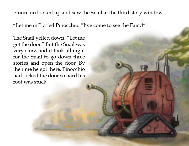 Pinocchio: The Snail