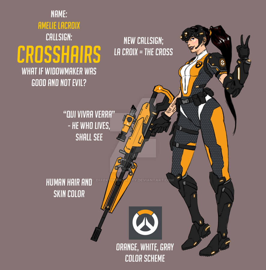 Overwatch Fan Skin: Crosshairs