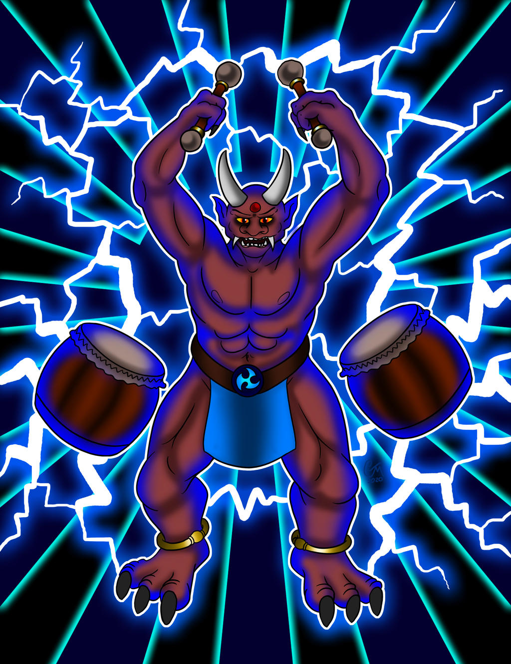 Raijin by Gordonthemonkey on DeviantArt