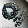 Lapis Lazuli and Chainmaille Set