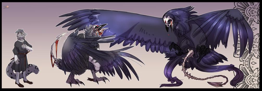 The Weeping Crow (Crow TF) by Vinomath on DeviantArt