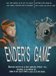 Porster design for Ender's Game