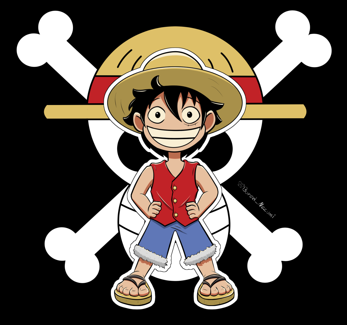 One Piece - Monkey D. Luffy by OnePieceWorldProject on DeviantArt