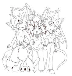 the wolf,the neko and the vamp