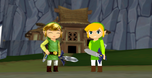 [MMD] Toon Link Model DL