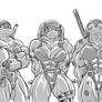 Mutant female ninja turtles