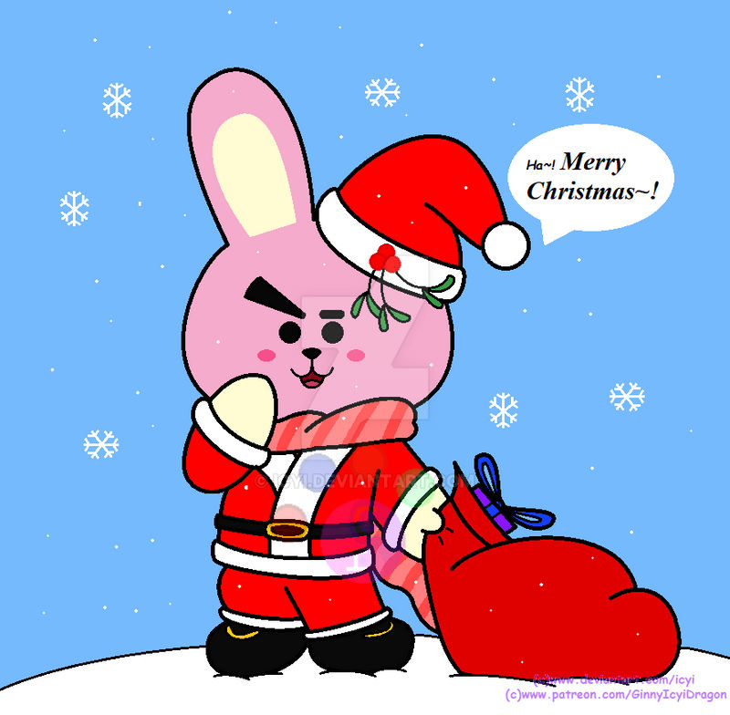 BTS - BT21 Santa Cooky: Merry Christmas~! by Icyi on DeviantArt BTS - BT21 Santa Cooky: Merry Christmas~! by Icyi on DeviantArt