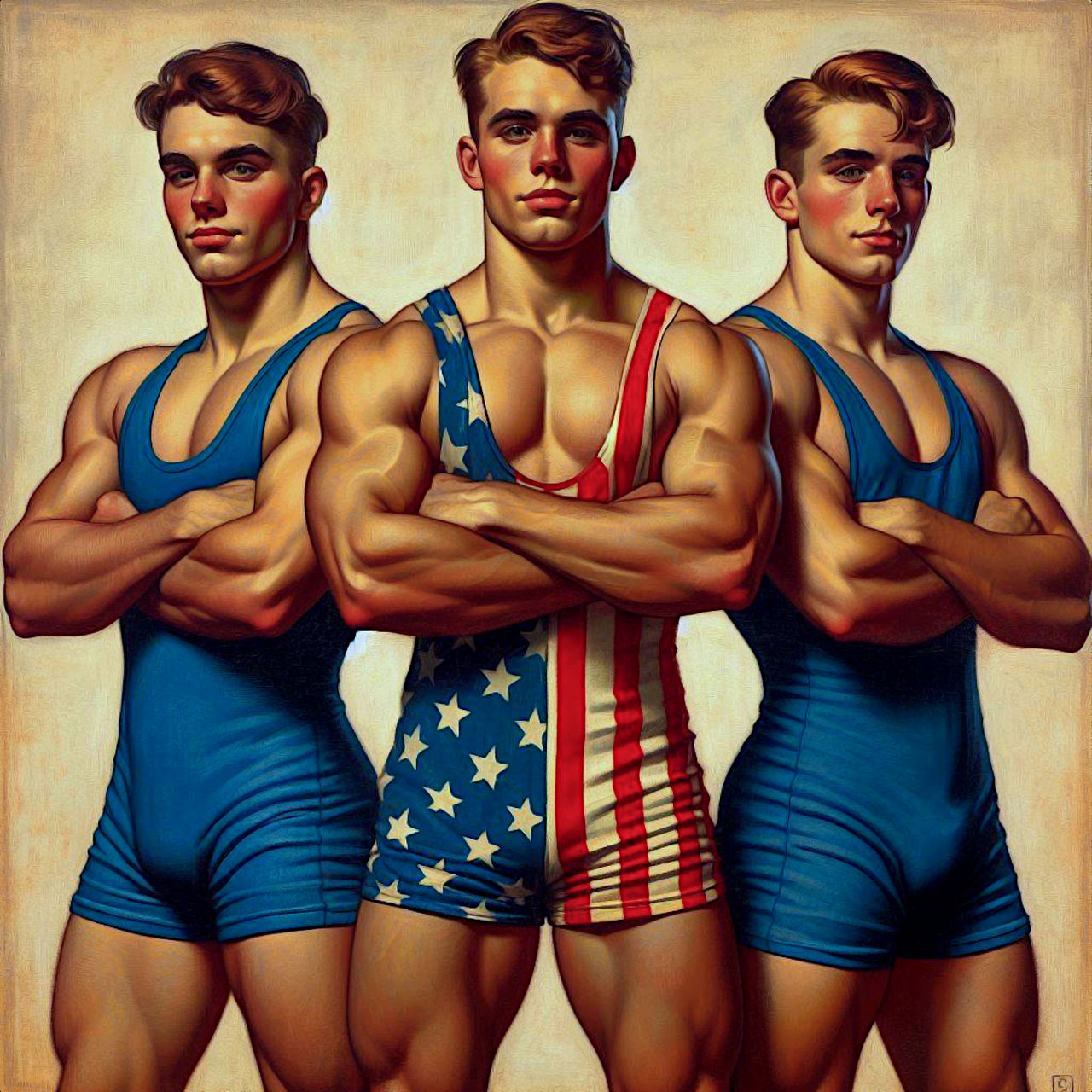 Triplets Deviantart American Triplets by Akherhat-Horus on DeviantArt