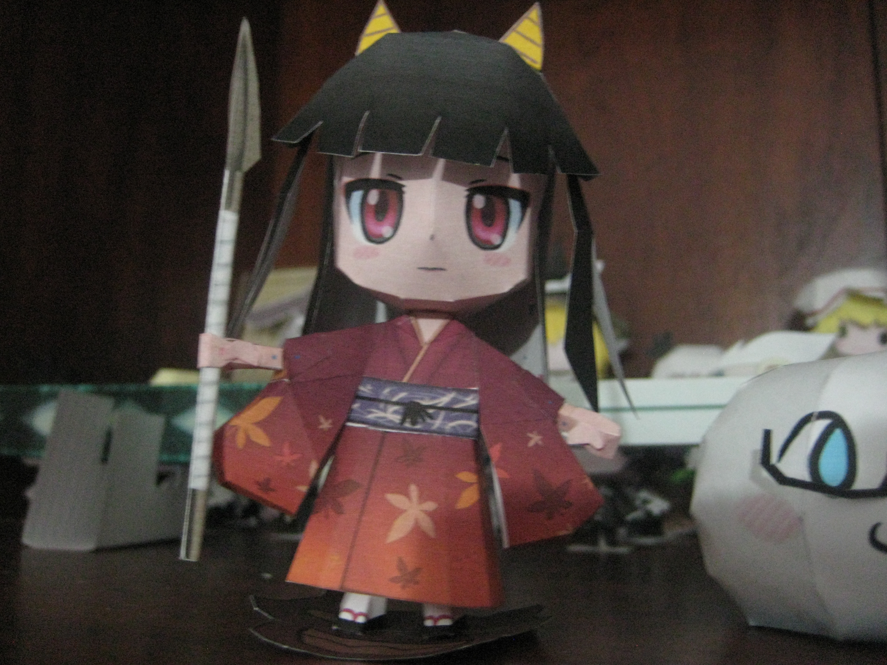 Hinomoto Oniko Papercraft