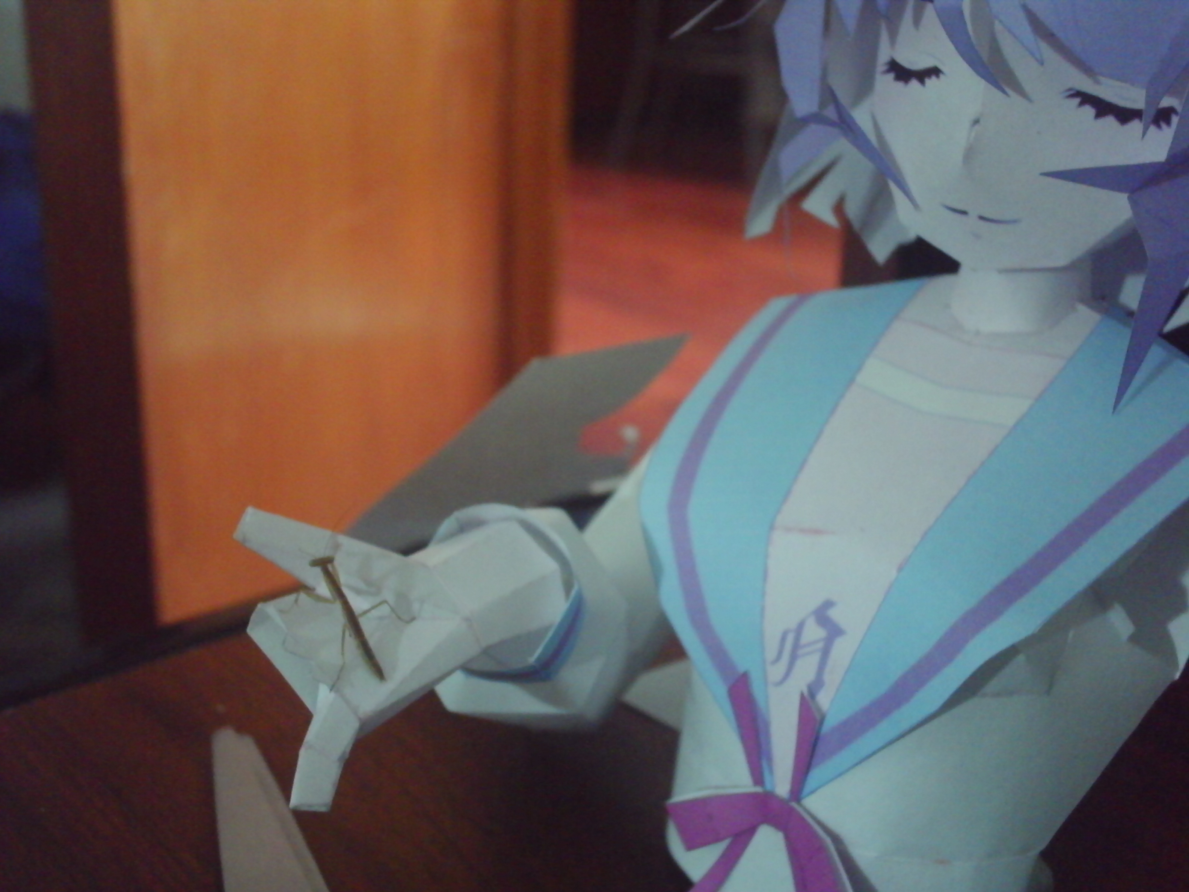 Haruhi Papercraft incomplete