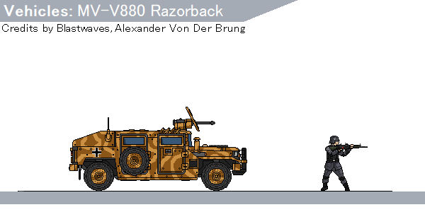 Avatar Razorback MV-V880 Razorback LMV (Light-Modular-Vehicle) by AlexanderVonDerBrung ...