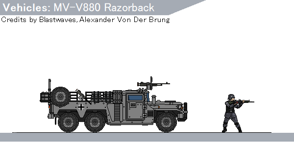 V880 Razorback MV-V880 Razorback LMV (Light-Modular-Vehicle) by AlexanderVonDerBrung ...