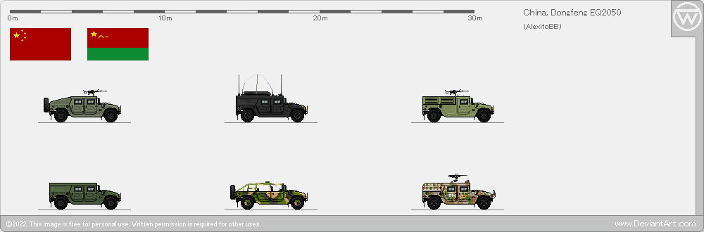 China, Dongfeng EQ2050 (Chinese Humvee) by AlexanderVonDerBrung on ...