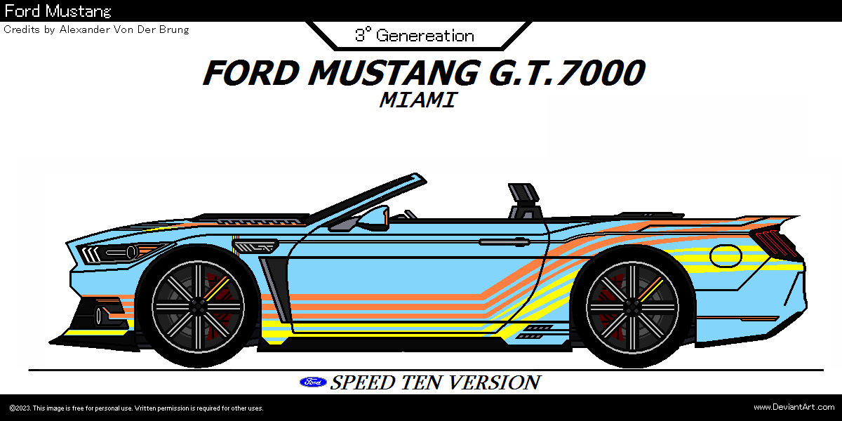 Ford Mustang G T 7000 Speed Ten Version By AlexanderVonDerBrung On ford-mustang-g-t-7000-speed-ten-version-by-alexandervonderbrung-on
