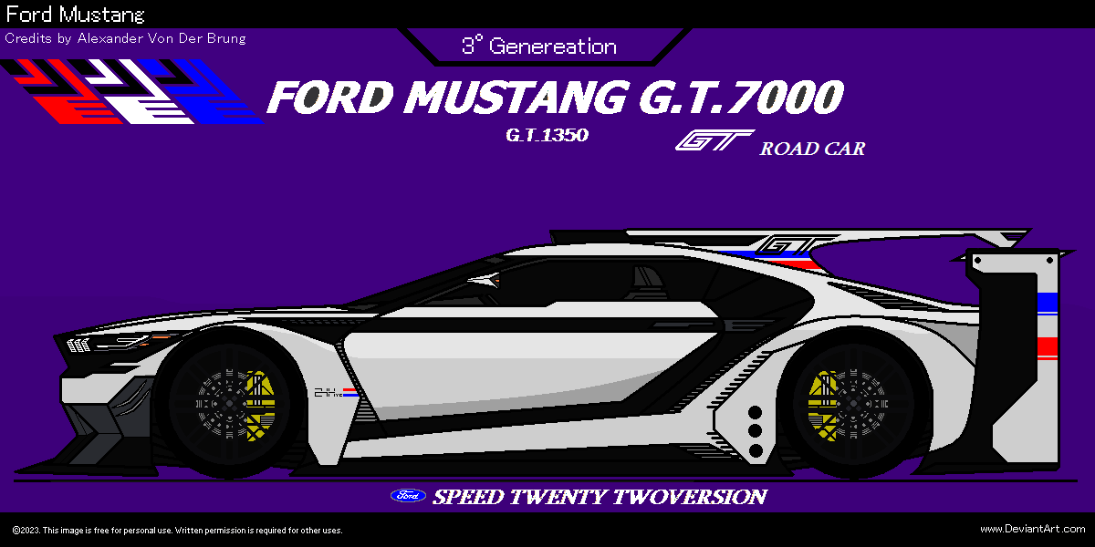 Ford GT LeMans GT4 edition'6' by hellz-yeah on DeviantArt