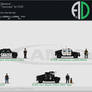 USA, Humvee Police Utilitary Vehicles