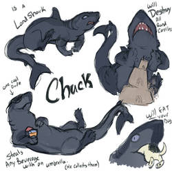 Chuck Is a Land Shark