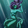 Commission Demon Mermaid