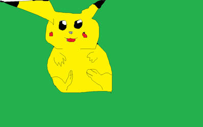 First Pikachu drawing