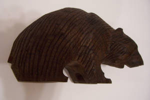 Wood Carved Bear
