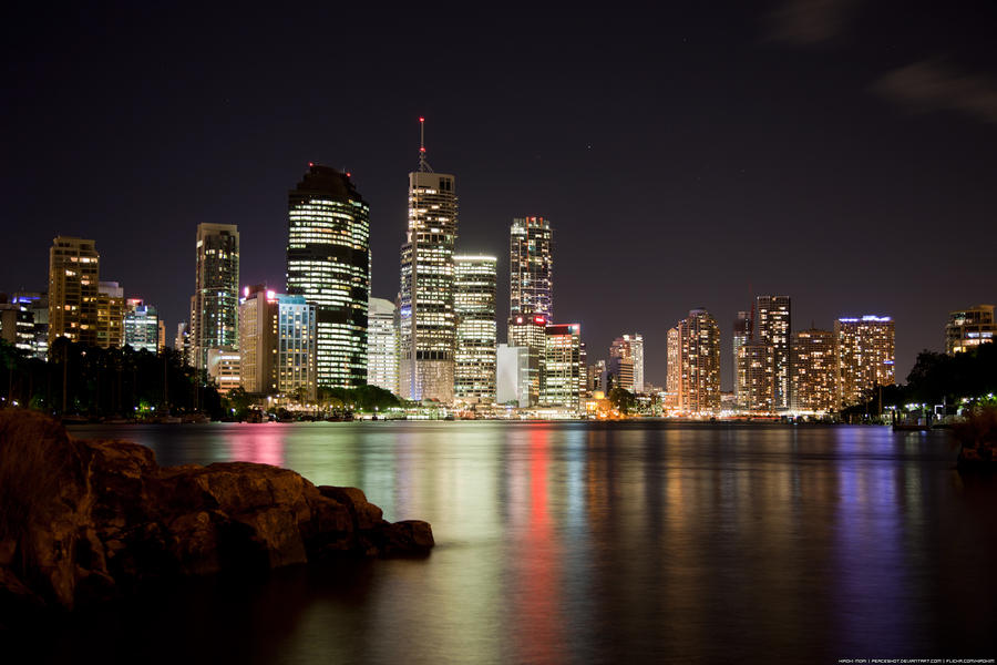 Brisbane by Night