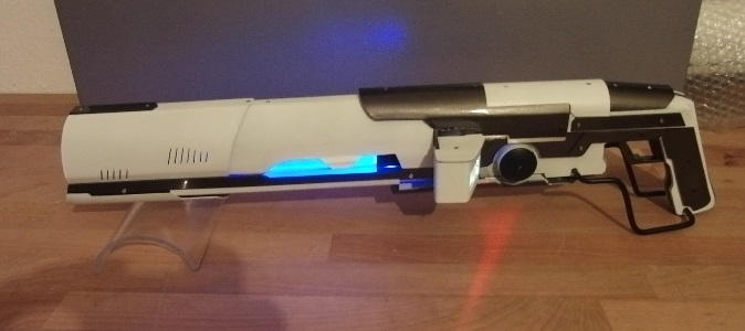 Custom Laser rifle build by Anselmofanzero on DeviantArt