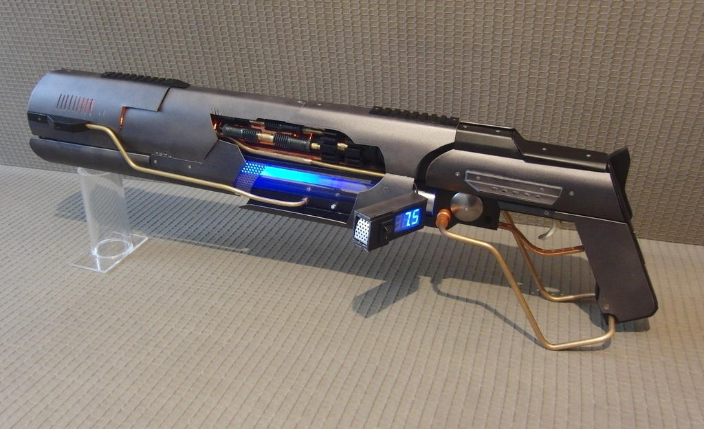 Custom laser rifle Mk III by Anselmofanzero on DeviantArt