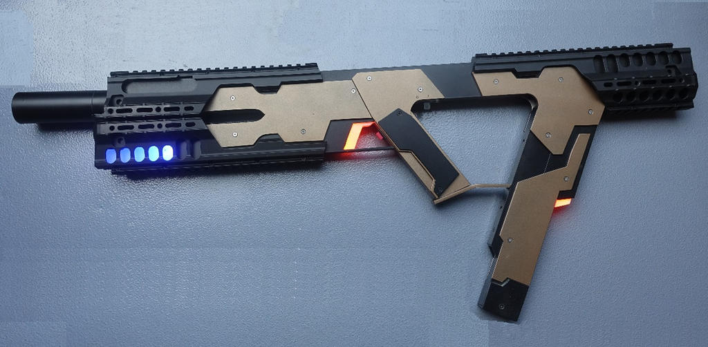 Laser Rifle Deviantart Long Laser Rifle Mk II by Anselmofanzero on DeviantArt