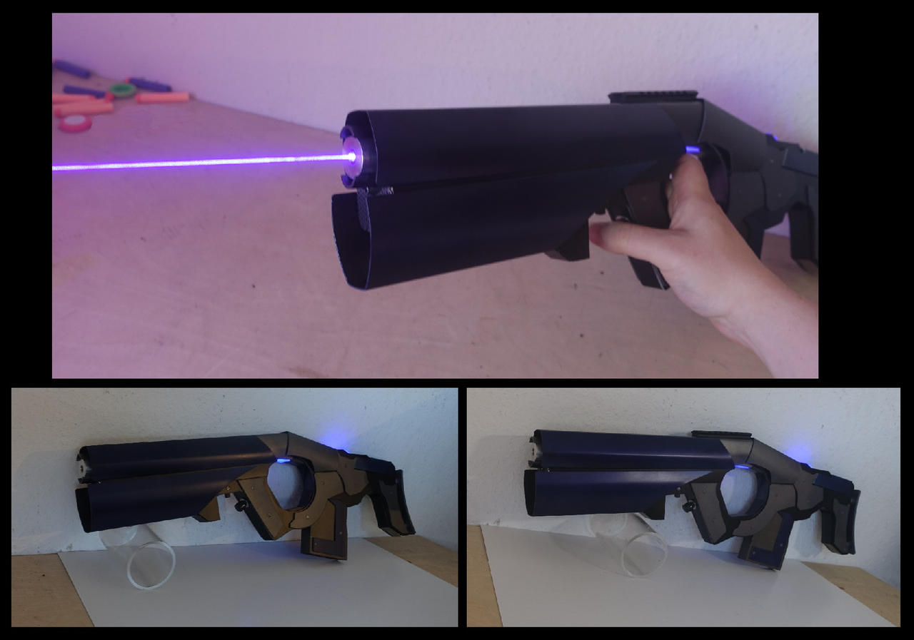 Custom Laser SMG Mk III