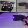Custom cyberpunk raygun