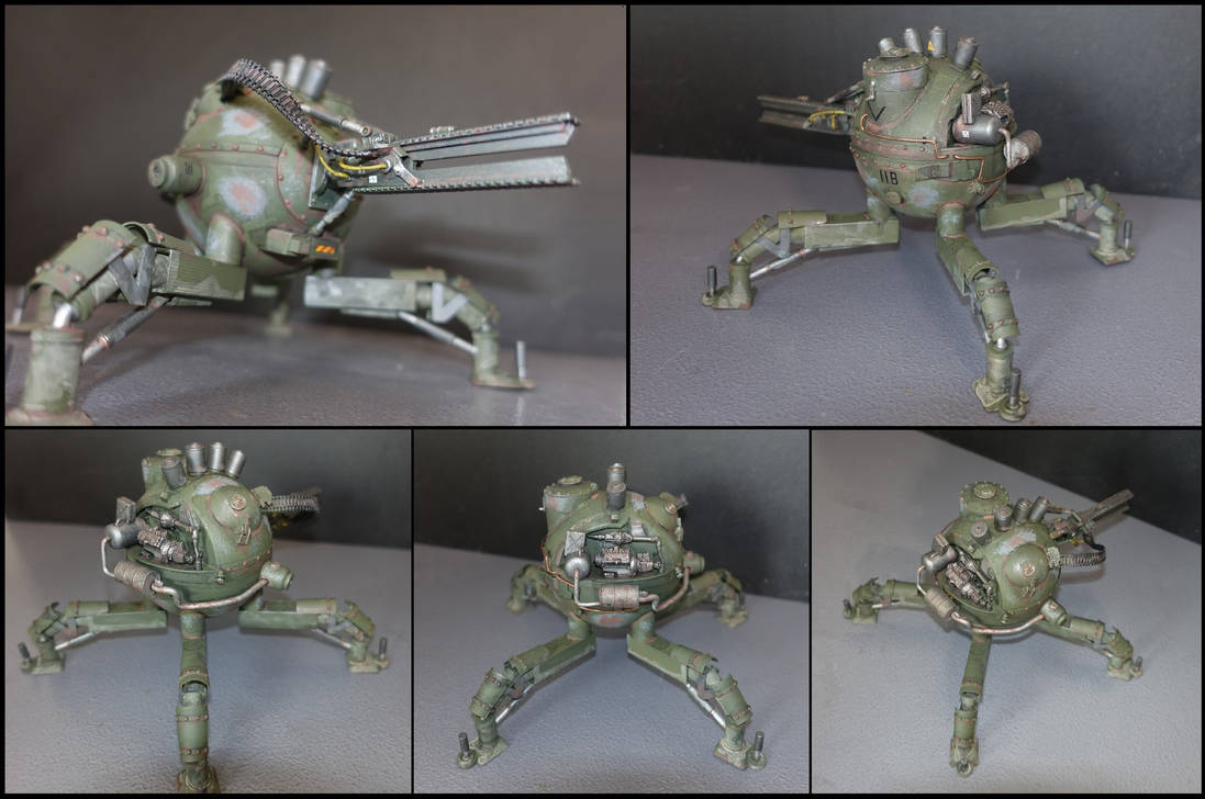 World War 1.5 Railgun Mech by Anselmofanzero on DeviantArt