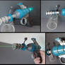 Custom classic retro scifi raygun