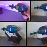 Custom Retro Scifi Atompunk raygun