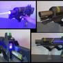 Cyberpunk laser rifle